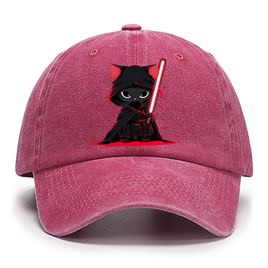 Cat Vader Embrace the Feline Dark Side! Cotton Hat