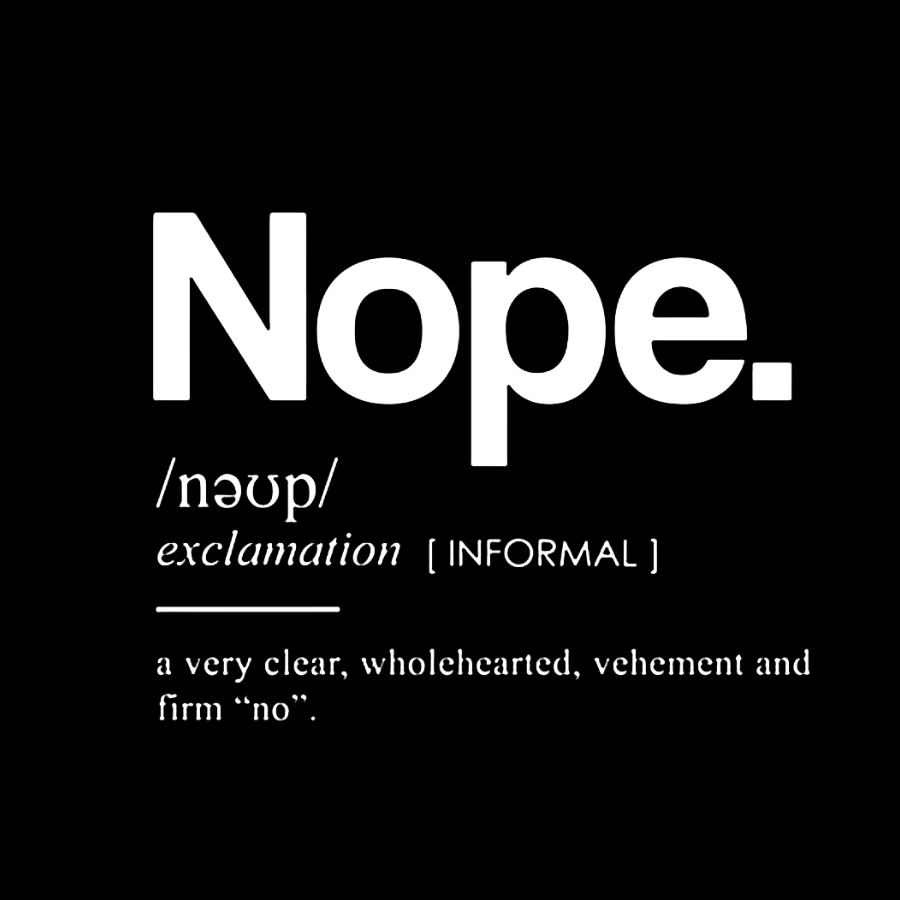 Nope Definition Geeky T-Shirt