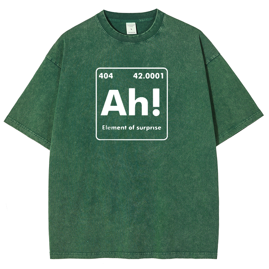 Ah! The Element Of Surprise Vintage Distressed T-shirt