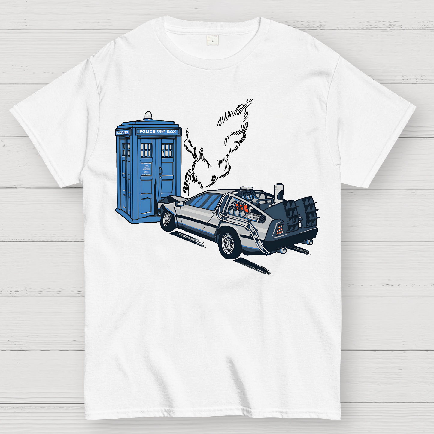 Doctor Who It Came Out Of Nowhere Geek T-Shirt
