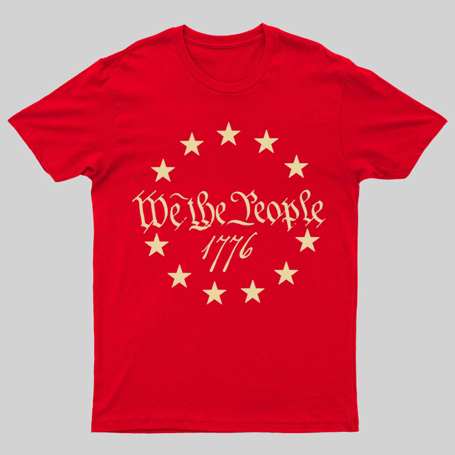 We The People 1776 Geeky T-Shirt