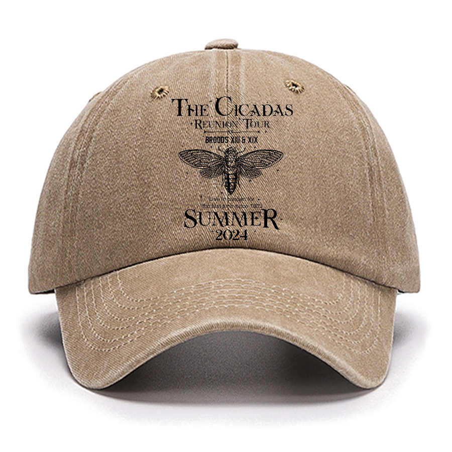 The Cicada Reunion U.S Tour 2024 Cicada Cotton Hat