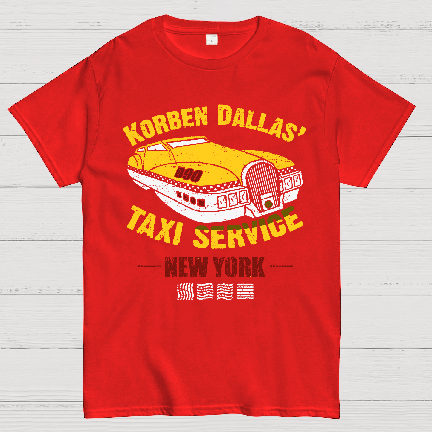 Korben Dallas' Taxi Service The fifth Nerdy T-Shirt