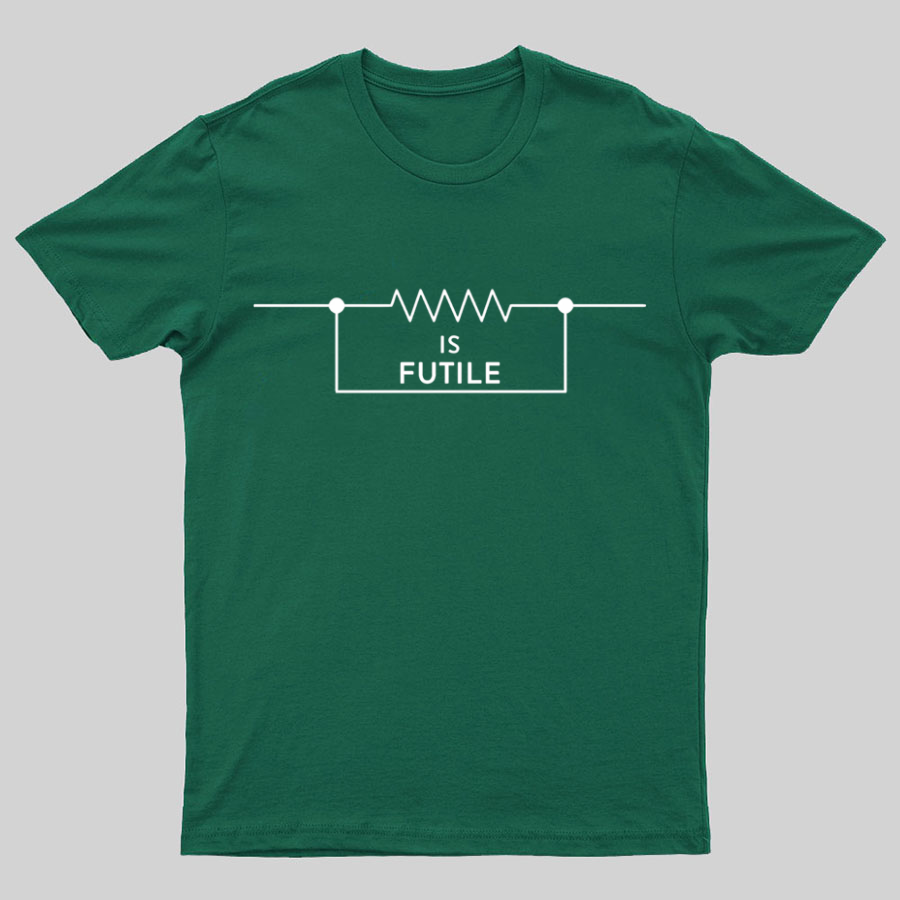 Funny Engineer Resistor Geek Science T-shirt