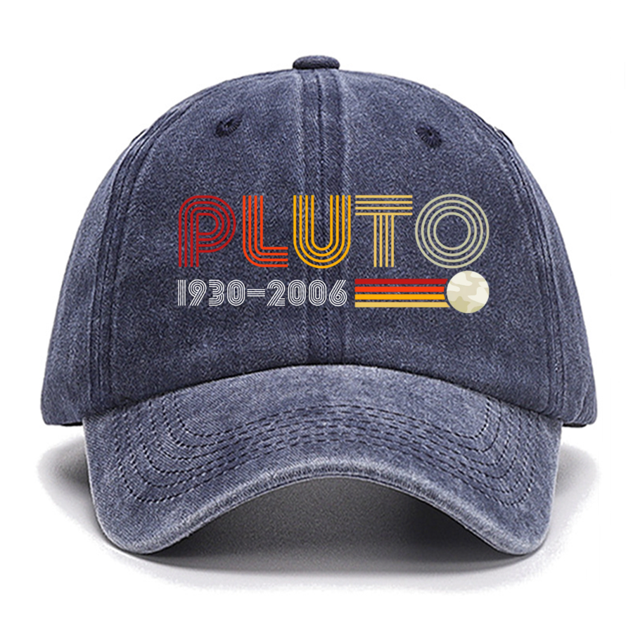 Pluto Never Forget - Funny Science Geeky Cotton Hat