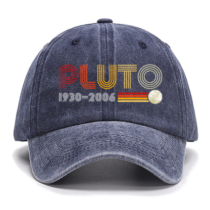 Pluto Never Forget - Funny Science Geeky Cotton Hat