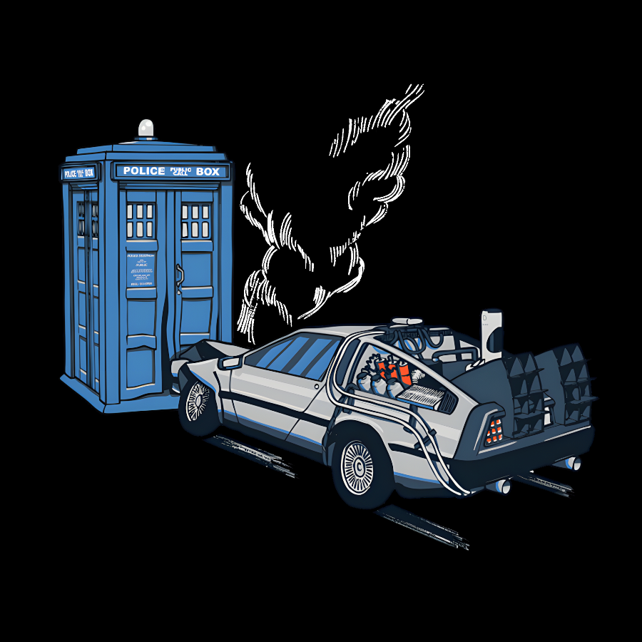 Doctor Who It Came Out Of Nowhere Geek T-Shirt