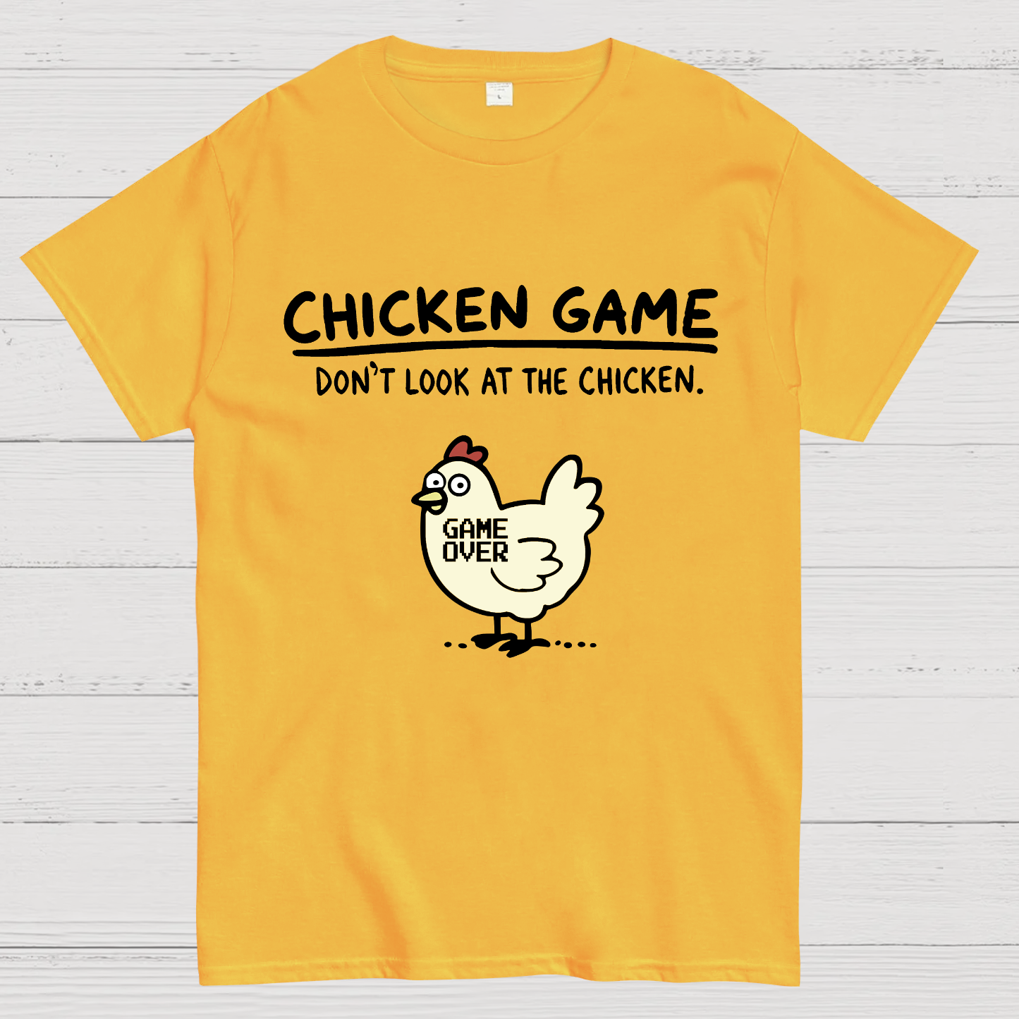 Chicken Game Geeky T-Shirt