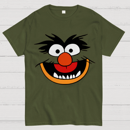 Popfunk Pop Culture Puppet Face Geek T-Shirt