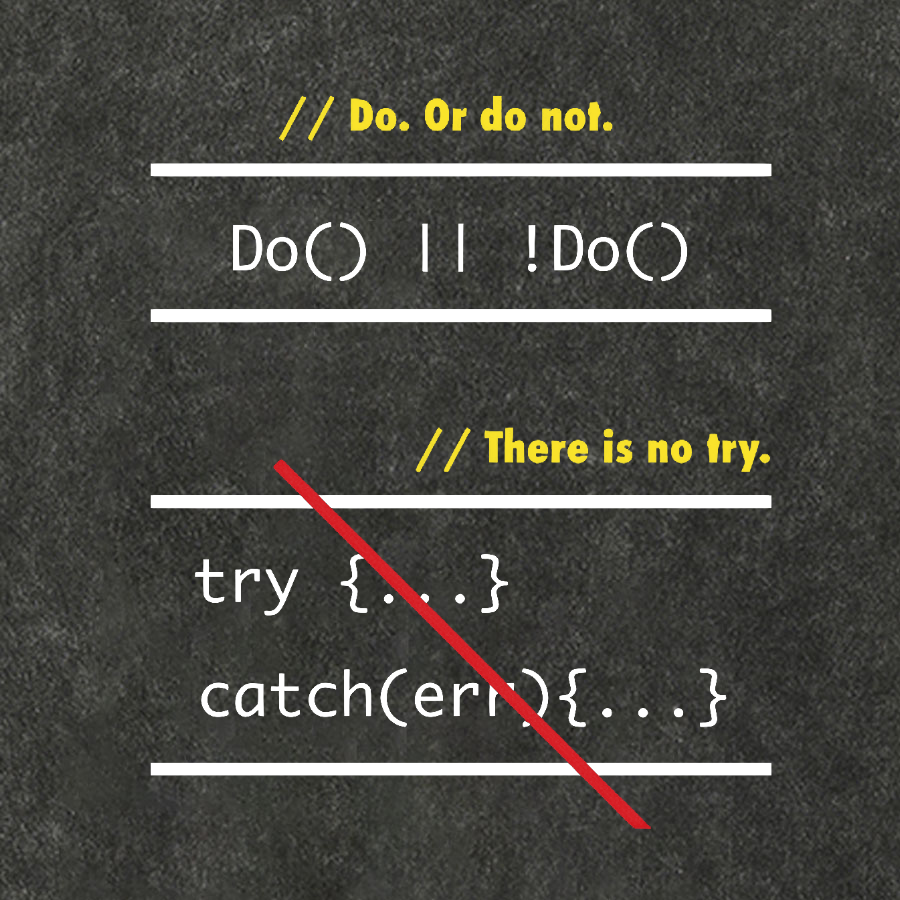 There is No Try in Code (JavaScript) Vintage Distressed T-shirt