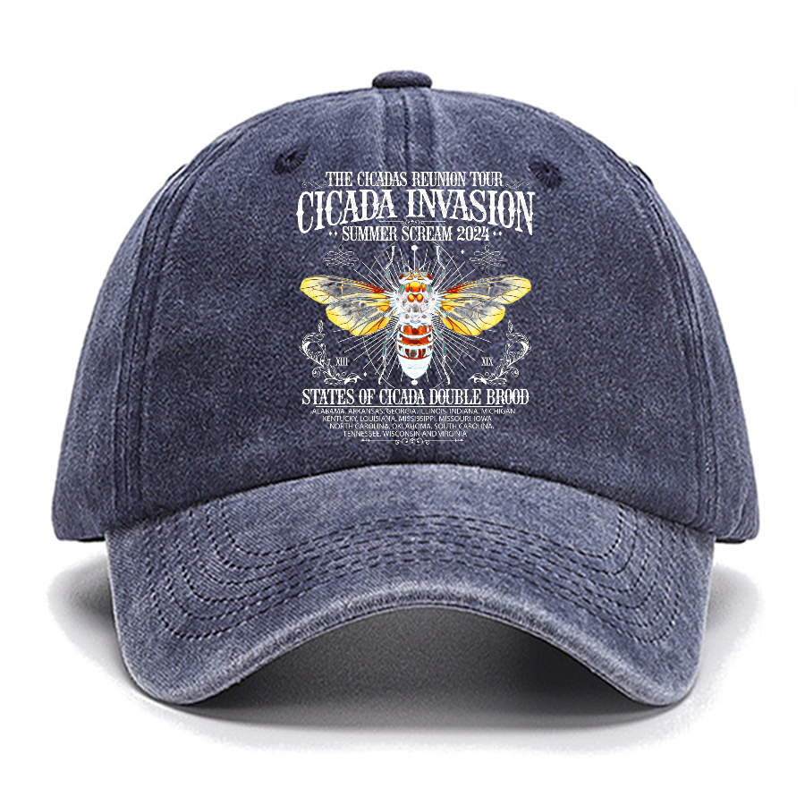The Cicadas Reunion Tour Summer 2024 Cotton Hat