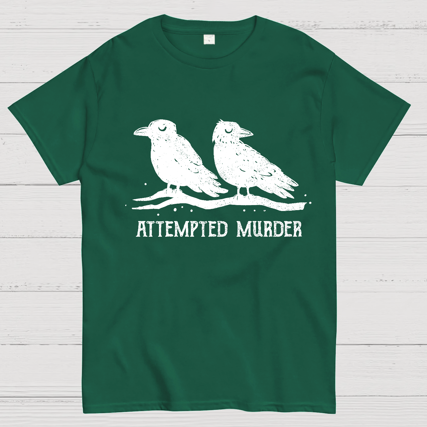 Attempted Murder Geeky T-Shirt