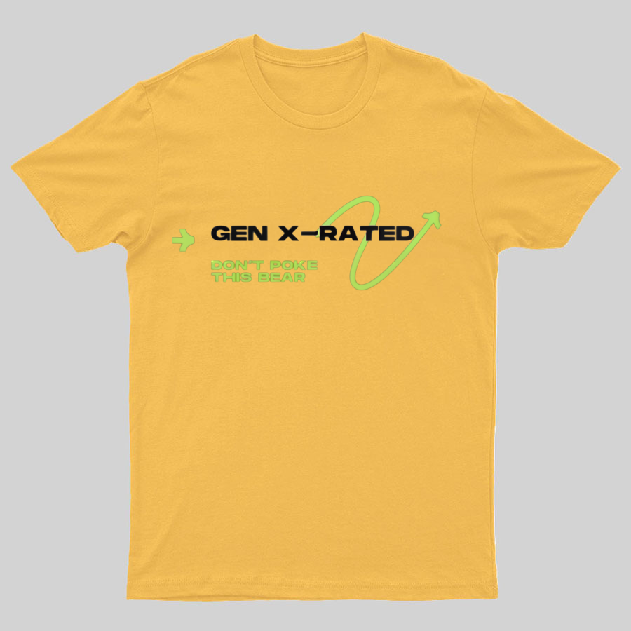 Gen X-Rated Geeky T-Shirt