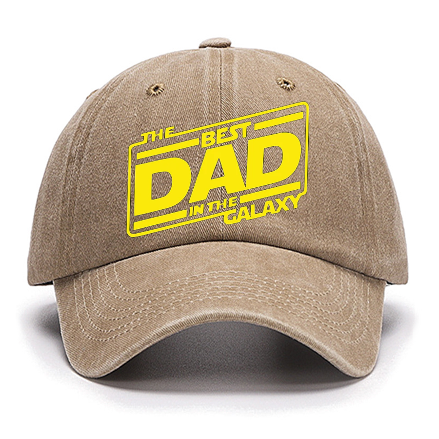 The Best Dad In The Galaxy Dad Cotton Hat