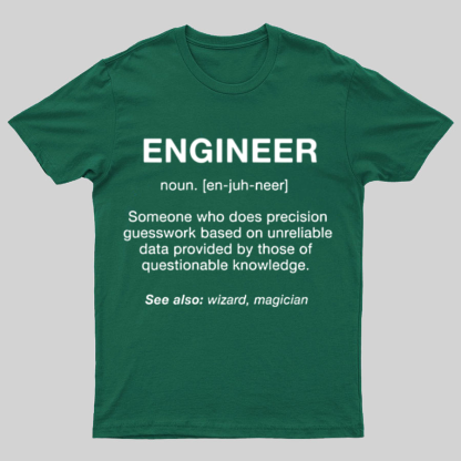 Engineer Noun - Engineering Shirt - Funny Engineer Job Shirt