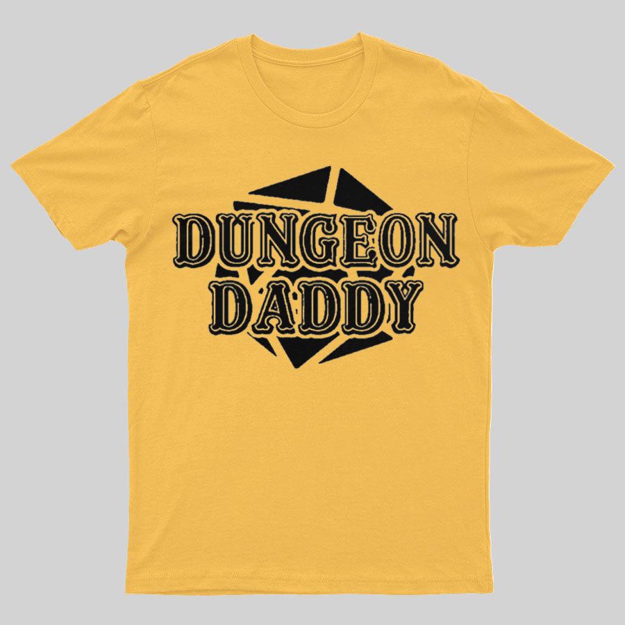 Dungeon Daddy Game Geeky T-Shirt