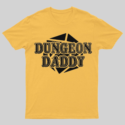 Dungeon Daddy Game Geeky T-Shirt
