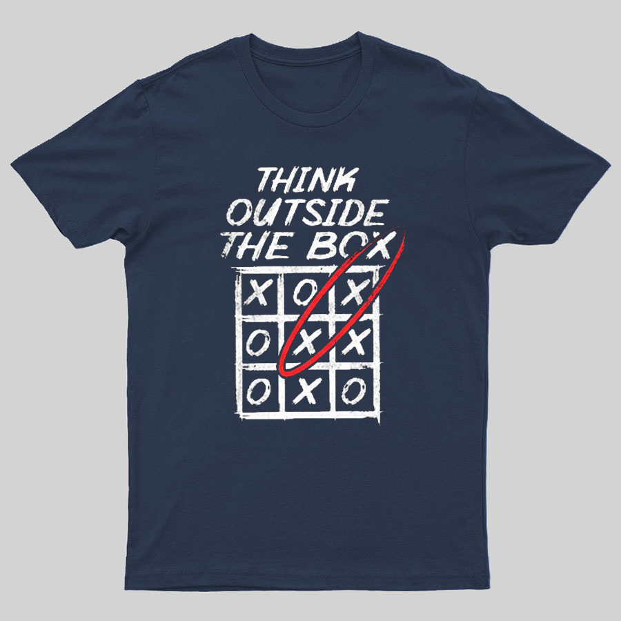 Think Outside The Box Nerd T-Shirt