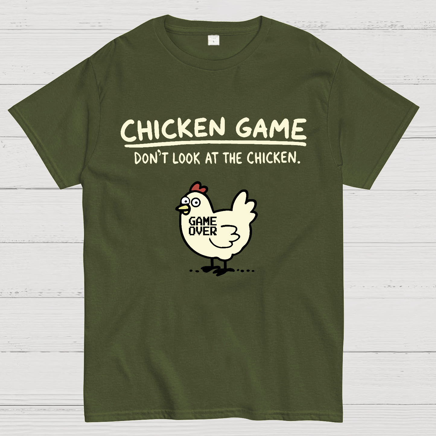 Chicken Game Geeky T-Shirt