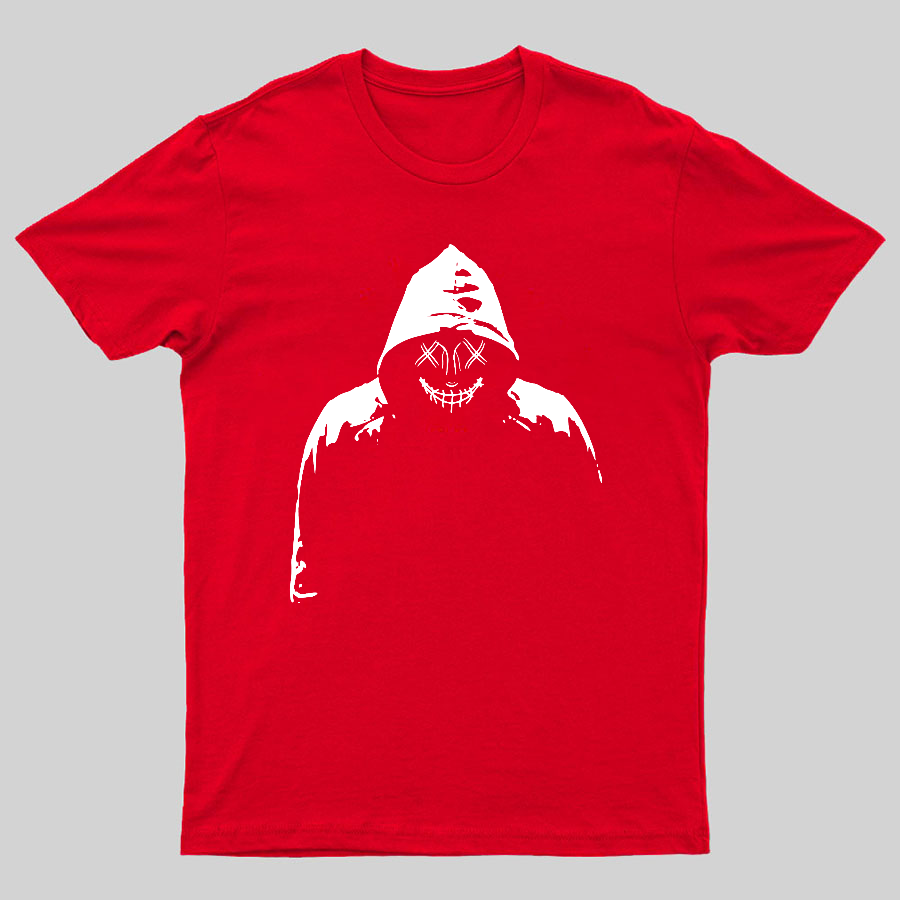 Hacker Silhouette Geeky T-Shirt