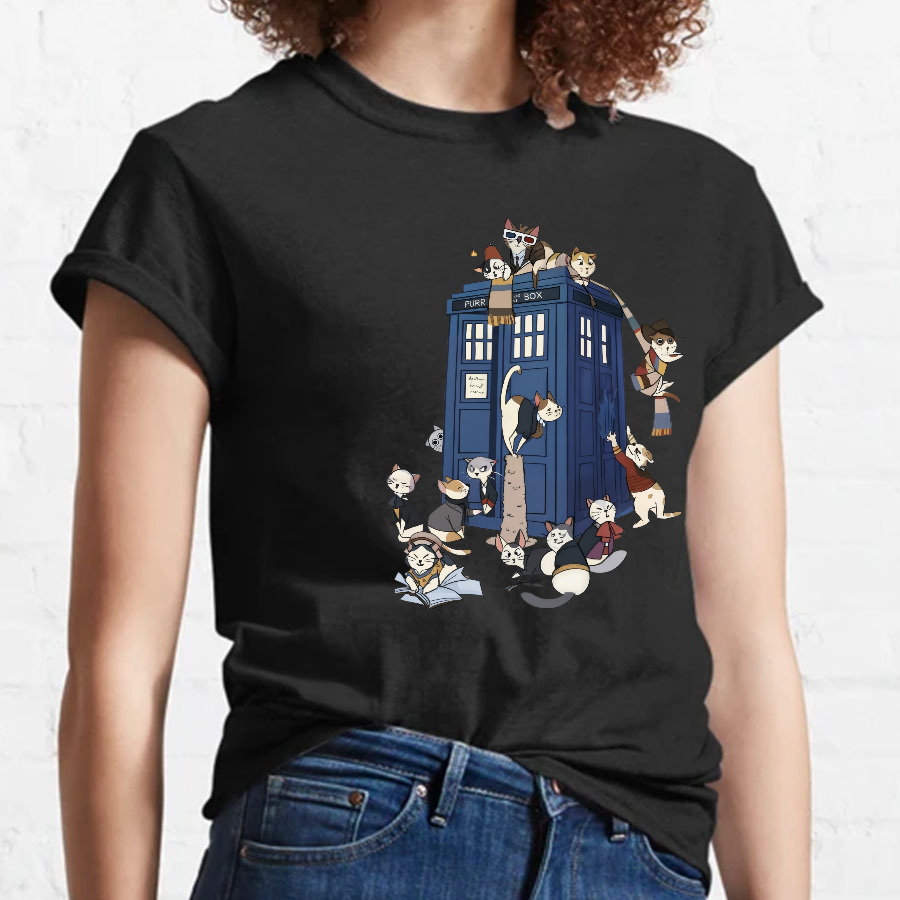 Doctor Cat Geeky T-Shirt