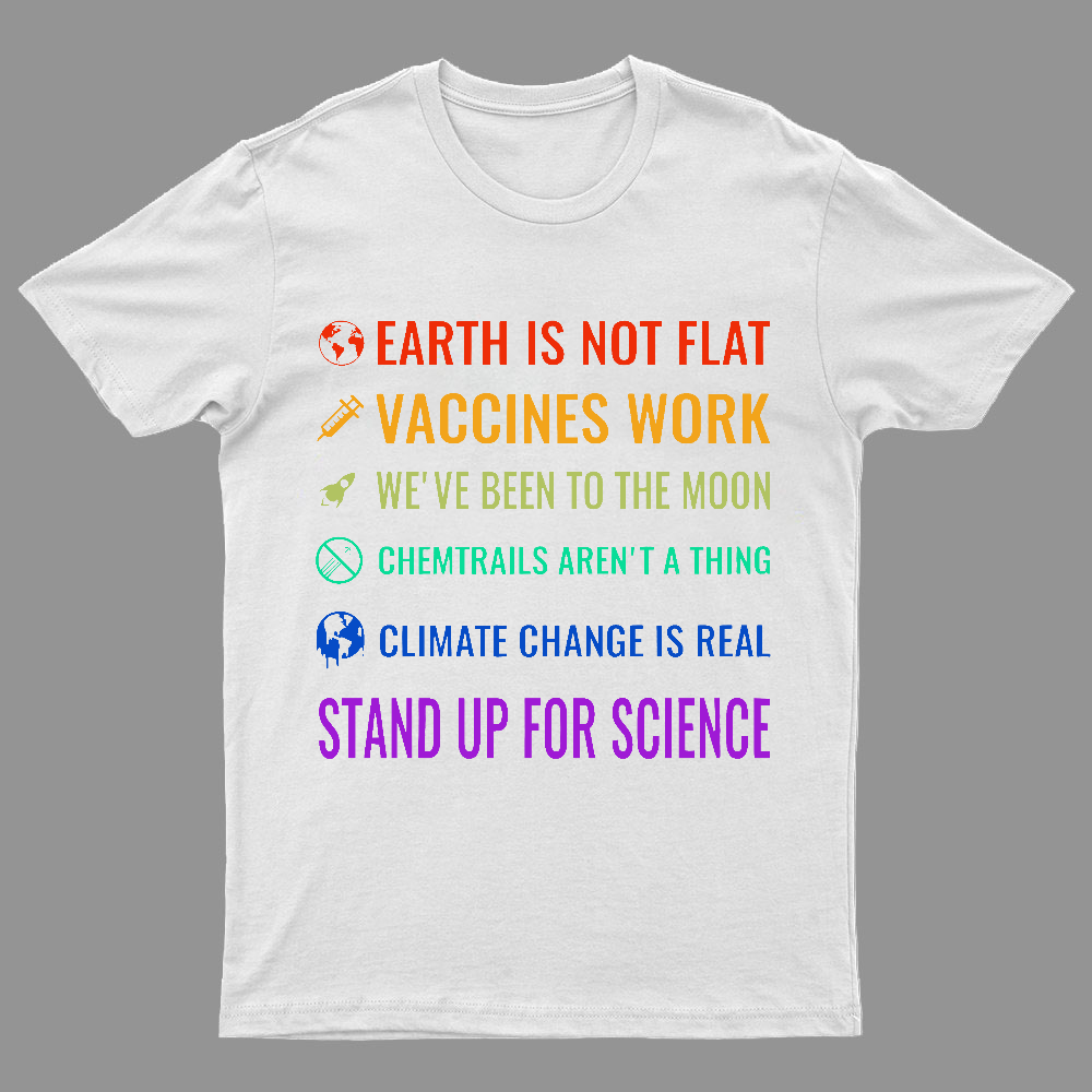 Stand Up For Science! Geeky T-Shirt
