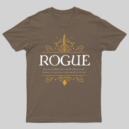 WoW Dungeons Crawler and Dragons Slayer Geeky T-Shirt