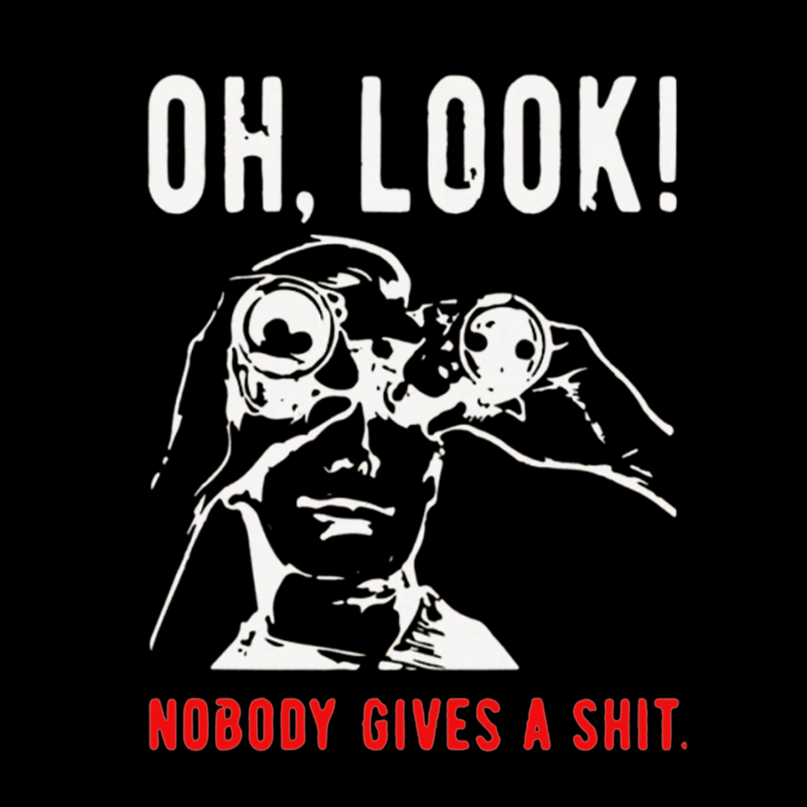 Oh Look Nobody Gives A Shit Sarcastic Funny T-Shirt