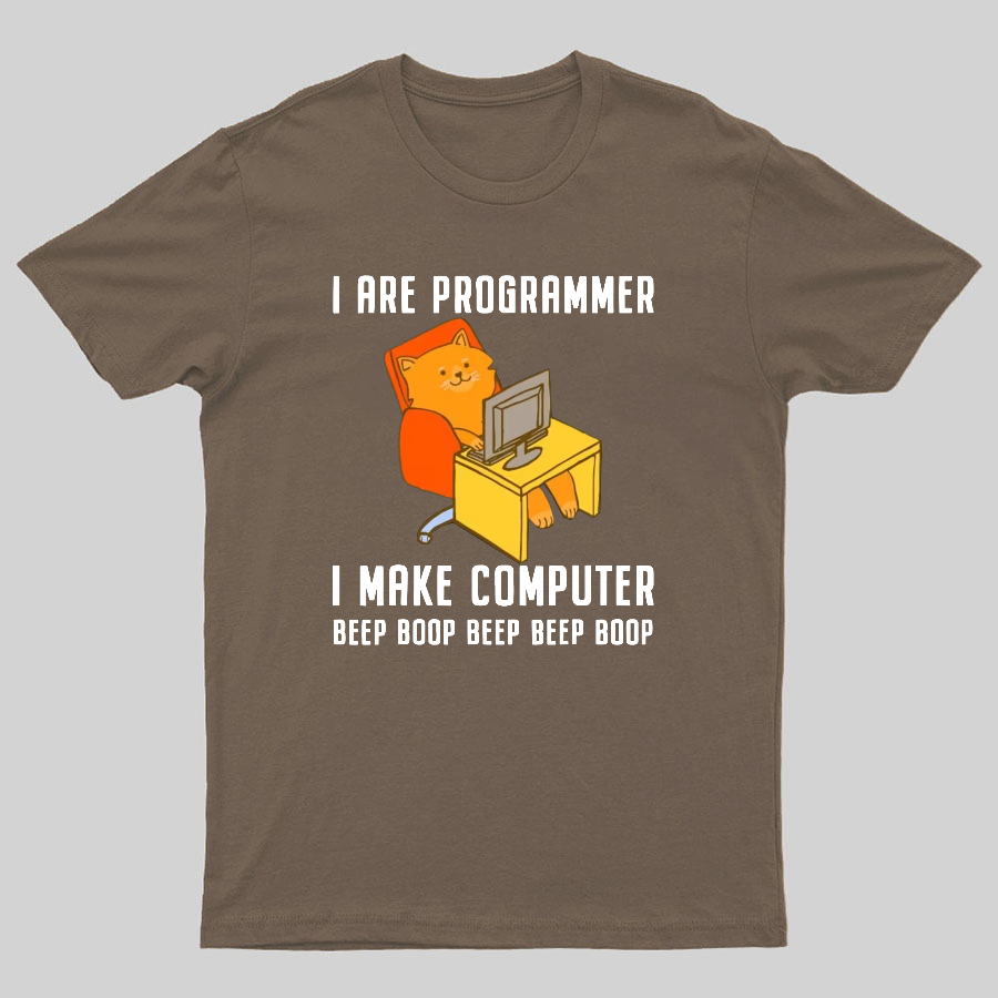 I Are Programmer Programming Geeky T-Shirt