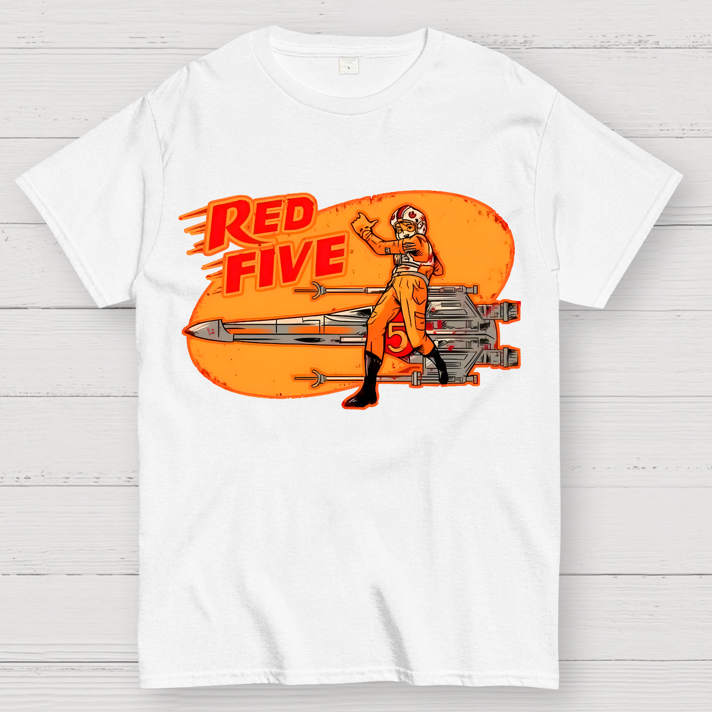 Red Five Stand by Geek T-Shirt