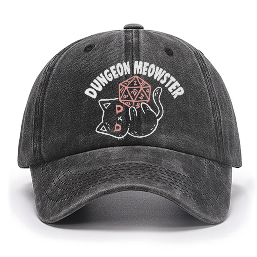 The Dungeon Meowster Geek Cotton Hat