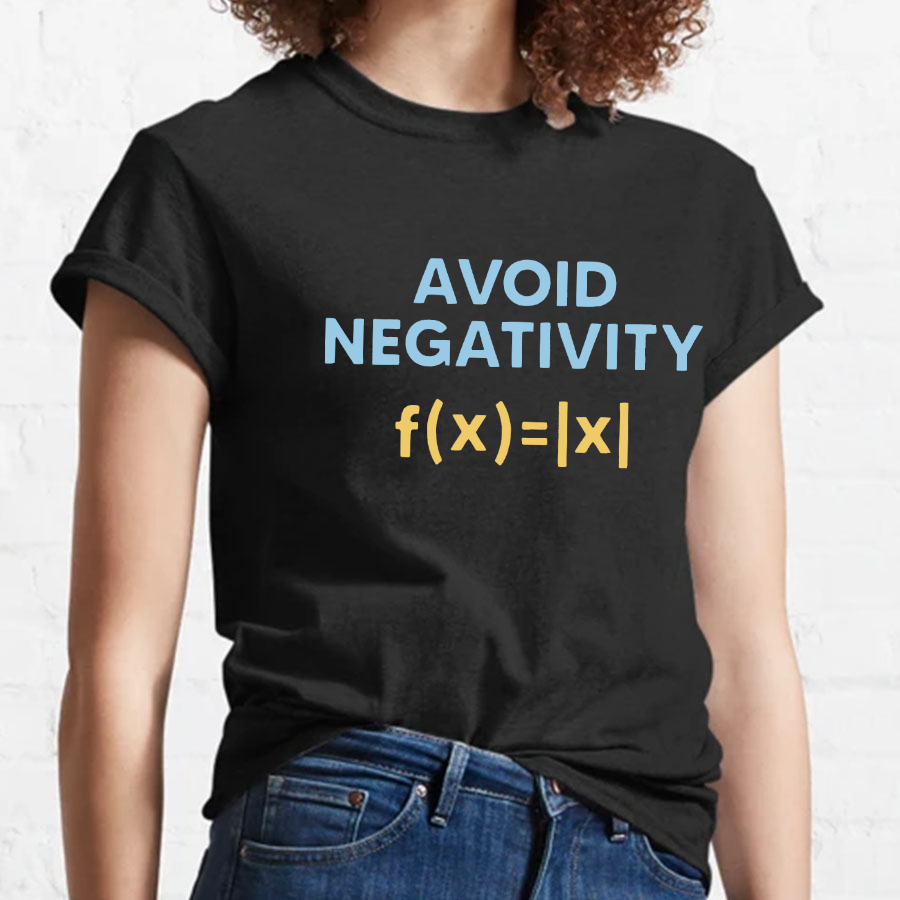 Avoid Negativity Geeky T-Shirt