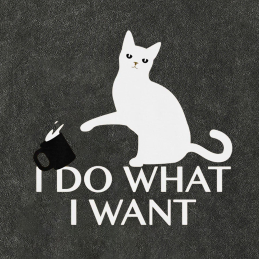 I Do What I Want Vintage Distressed T-shirt