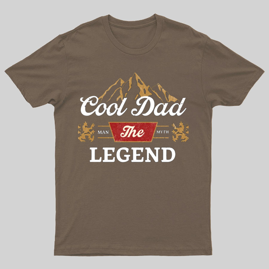 Cool Dad The Legend Geeky T-Shirt