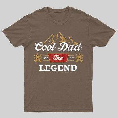 Cool Dad The Legend Geeky T-Shirt