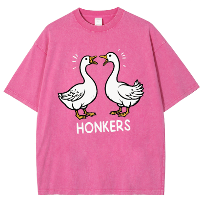 Honkers Funny Goose Vintage Distressed T-shirt