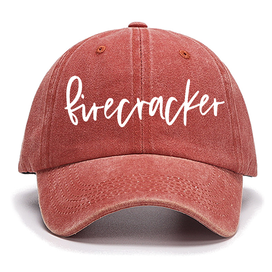 Firecracker 4th Of July Cotton Hat