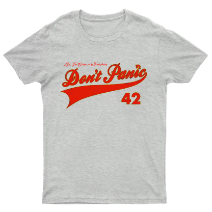 Dont Panic Geeky T-Shirt