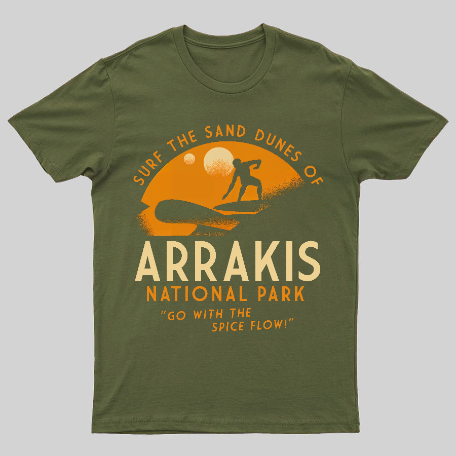 Arrakis National Park Geeky T-Shirt