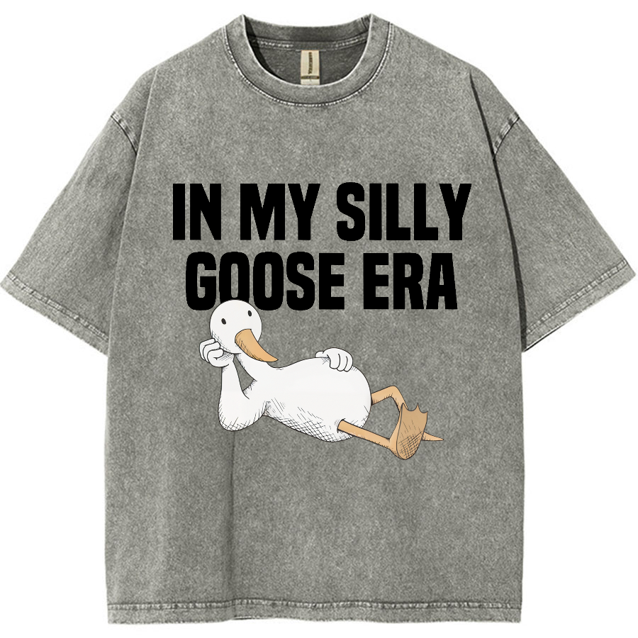 In My Silly Goose Era, Silly Goose Vintage Distressed T-shirt