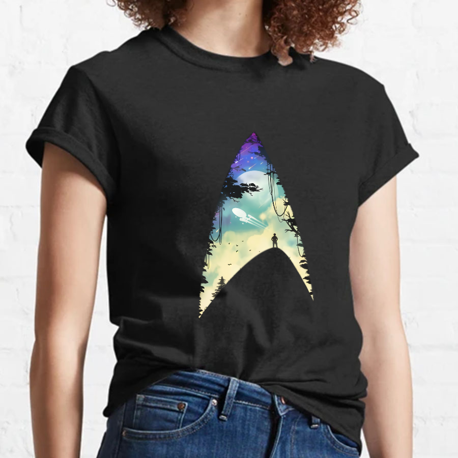 The Final Frontier Geeky T-Shirt