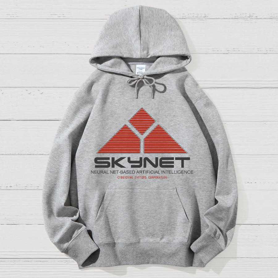 Skynet The Terminator Geek Cotton Hoodie