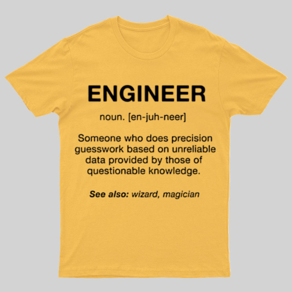 Engineer Noun - Engineering Shirt - Funny Engineer Job Shirt