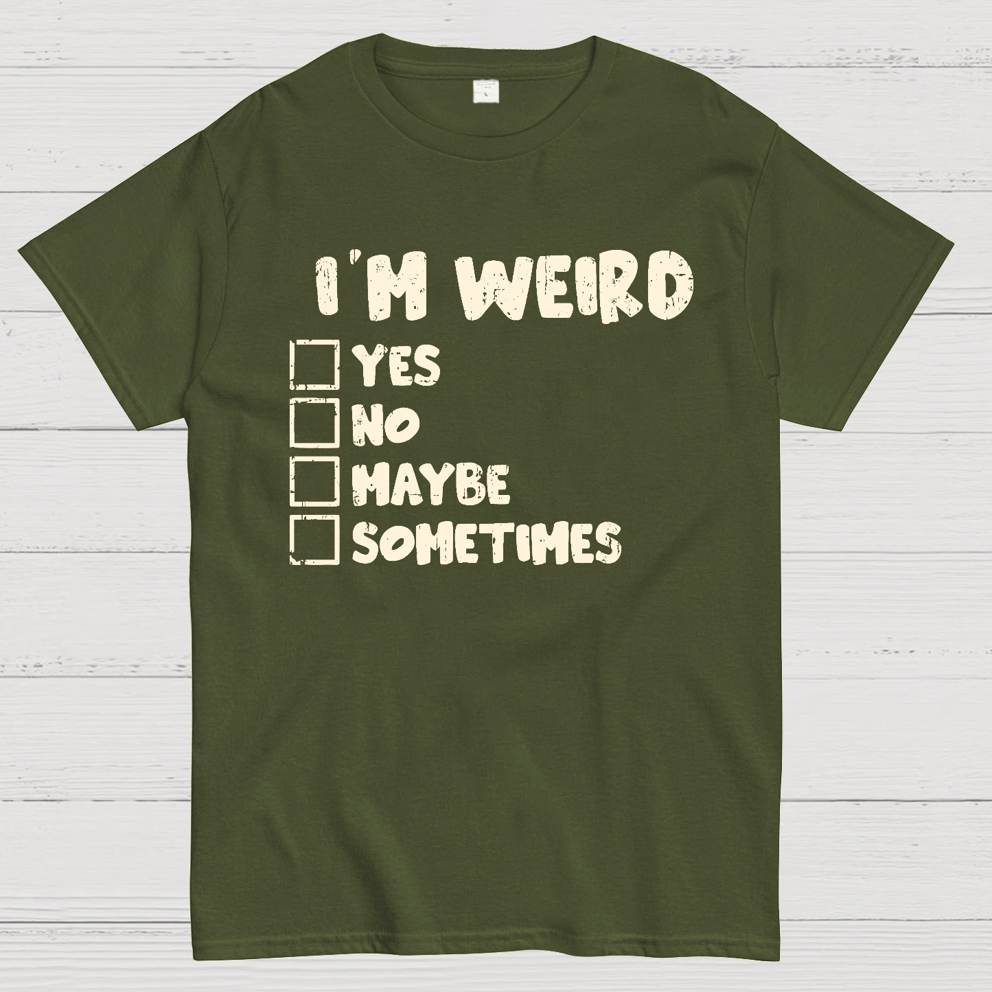 I'm Weird Geek T-Shirt