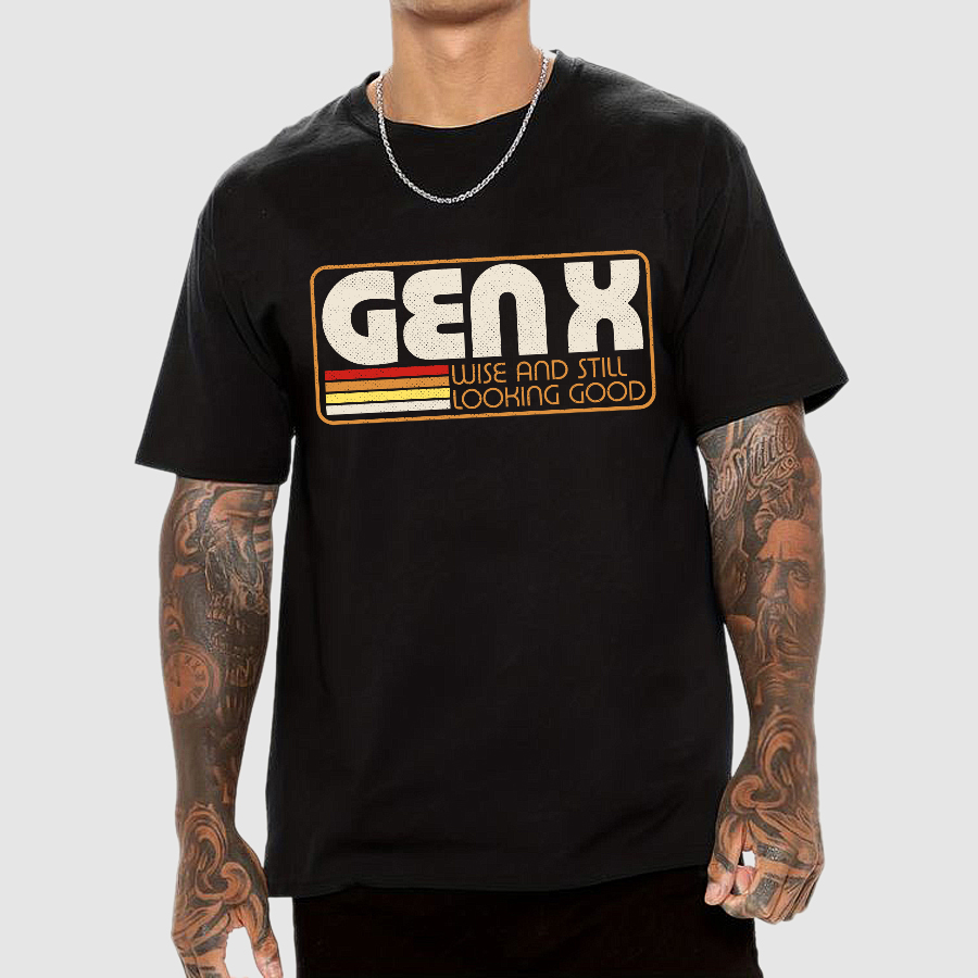 Gen X Vintage Quote Geek T-Shirt