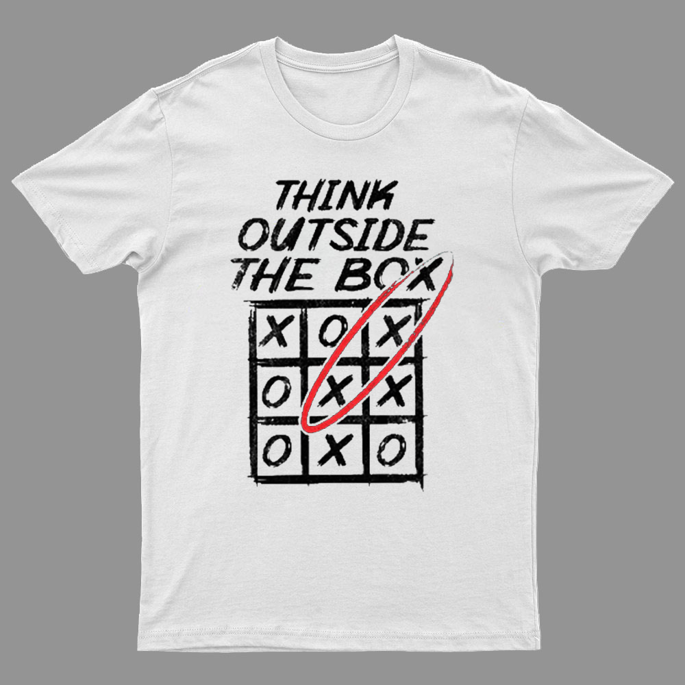 Think Outside The Box Nerd T-Shirt