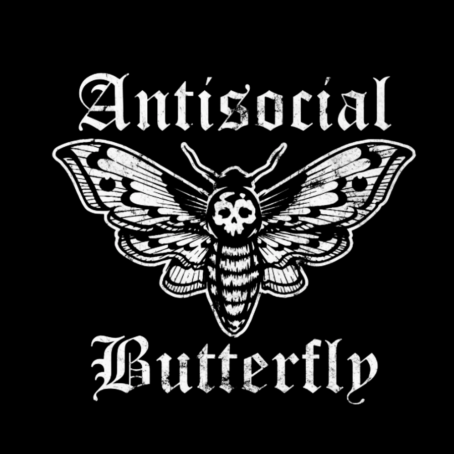 Funny Antisocial Butterfly Geeky T-Shirt