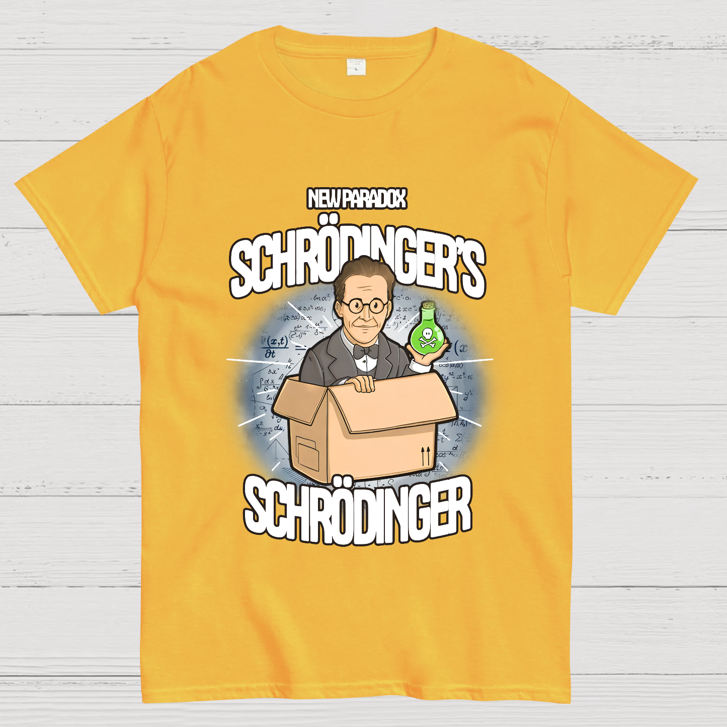 Schrödinger's Schrödinger Geek T-Shirt