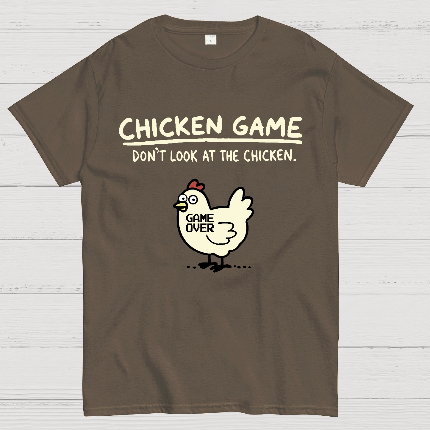 Chicken Game Geeky T-Shirt