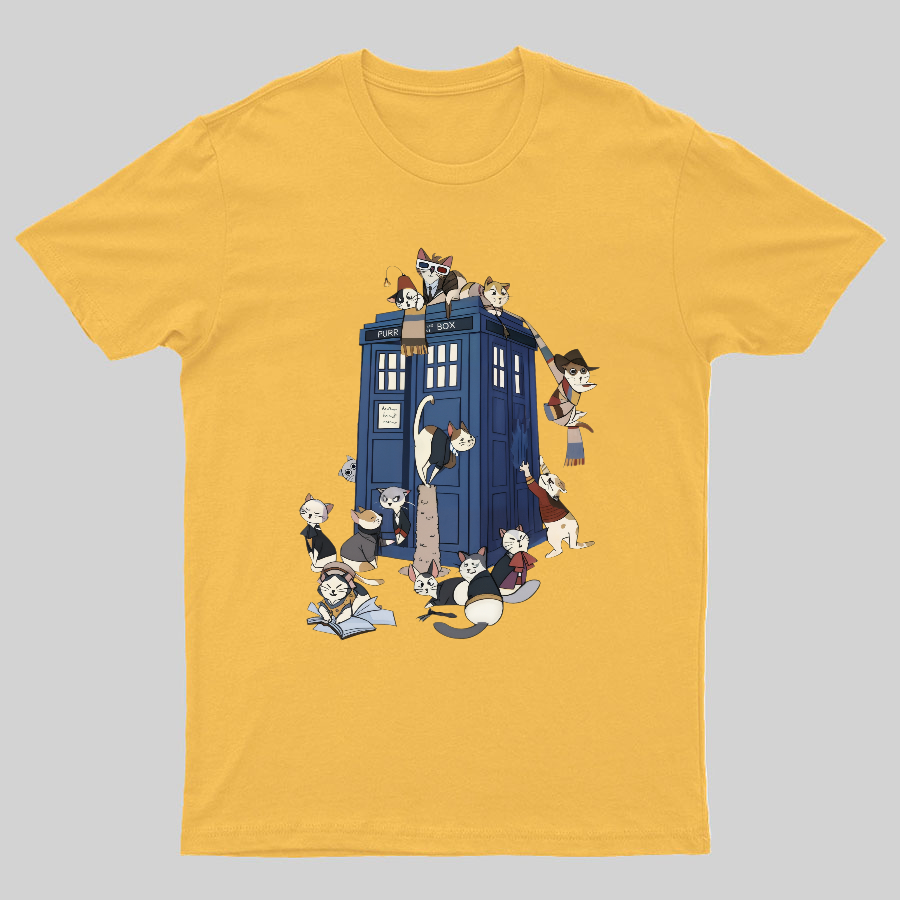 Doctor Cat Geeky T-Shirt